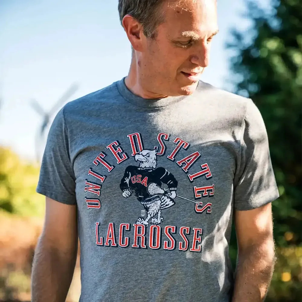 USA Lacrosse Eagle Tee
