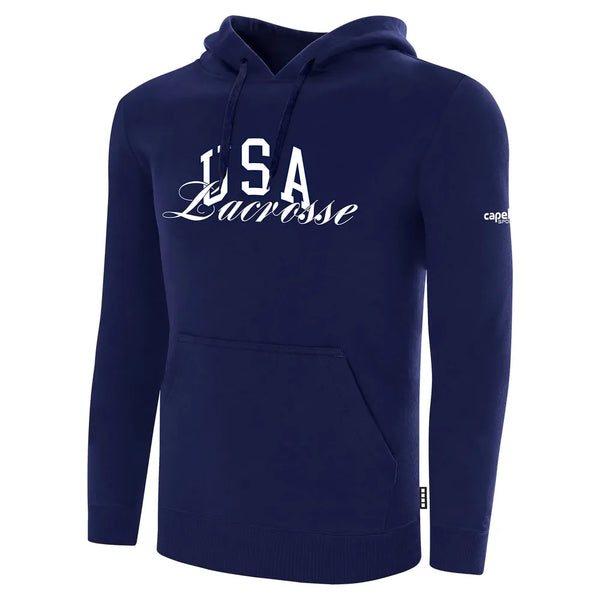 FINAL SALE: USA Lacrosse Classic Adult Hoodie