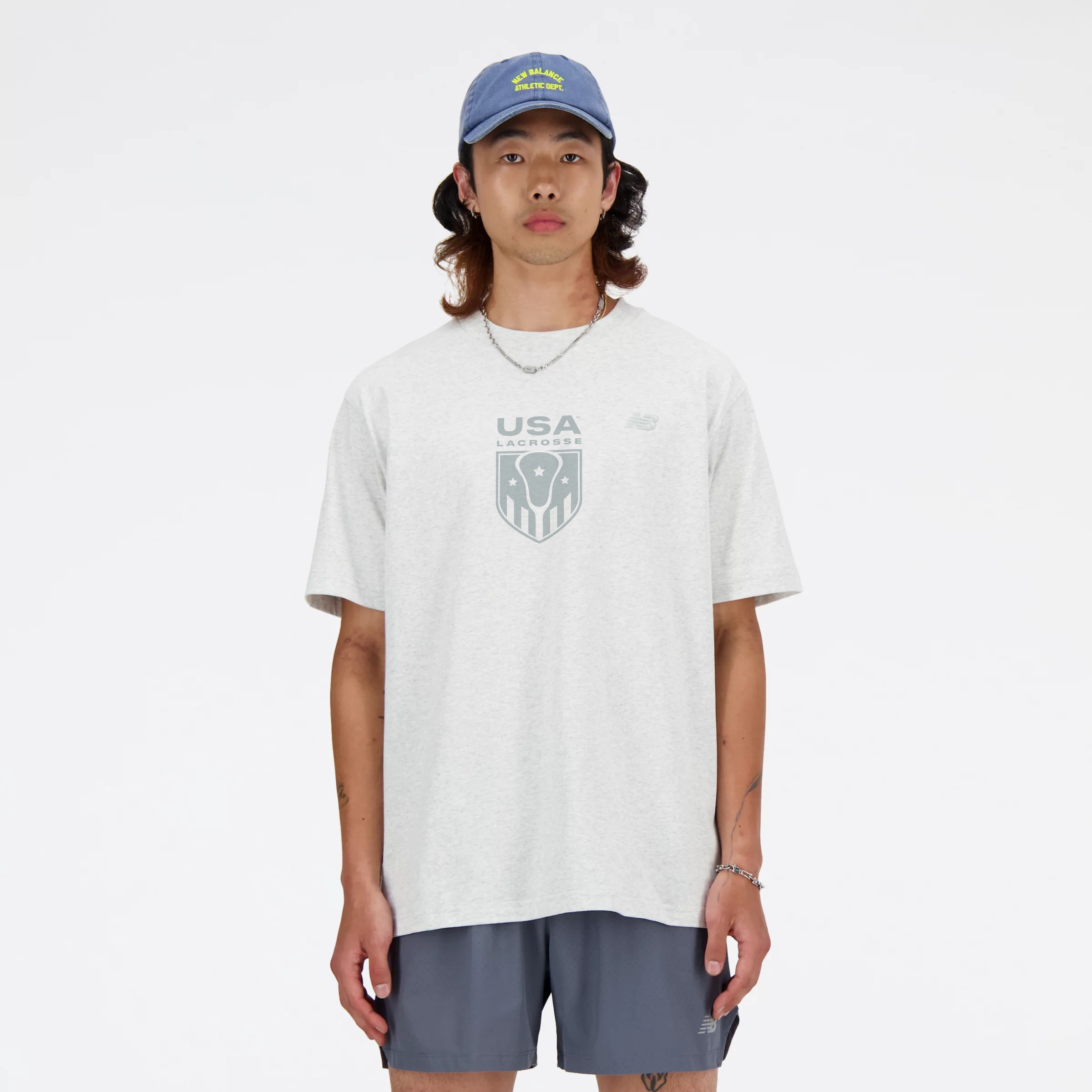 USA Lacrosse New Balance Athletics Tee