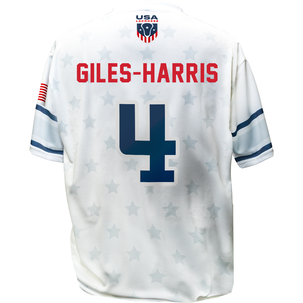 USA Lacrosse JT Giles Harris Replica Jersey
