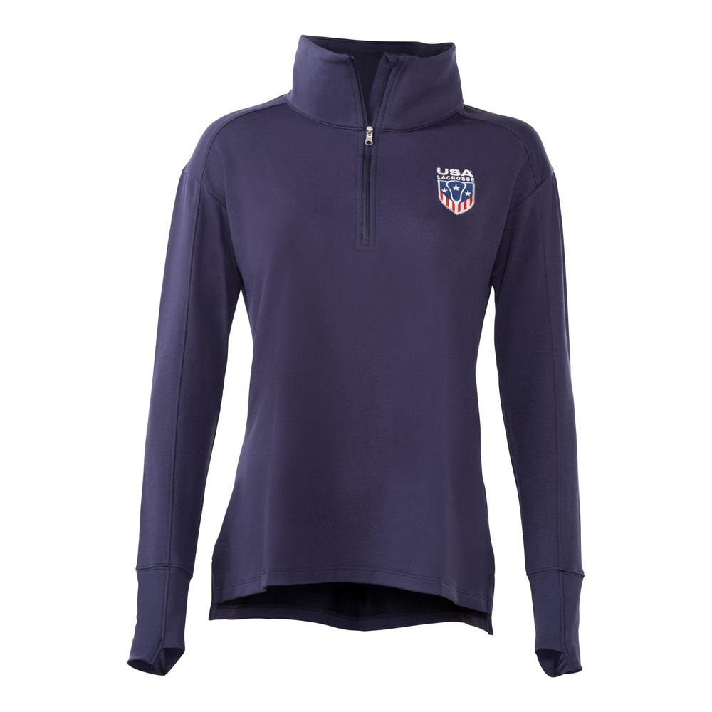 FINAL SALE: Women's USA Lacrosse 1/4 Zip