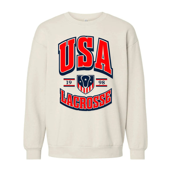 USA Lacrosse Vintage Varsity Sweatshirt