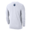 White long-sleeve shirt with USA logo on the back.