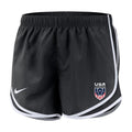 Black athletic shorts with USA logo and Nike swoosh.