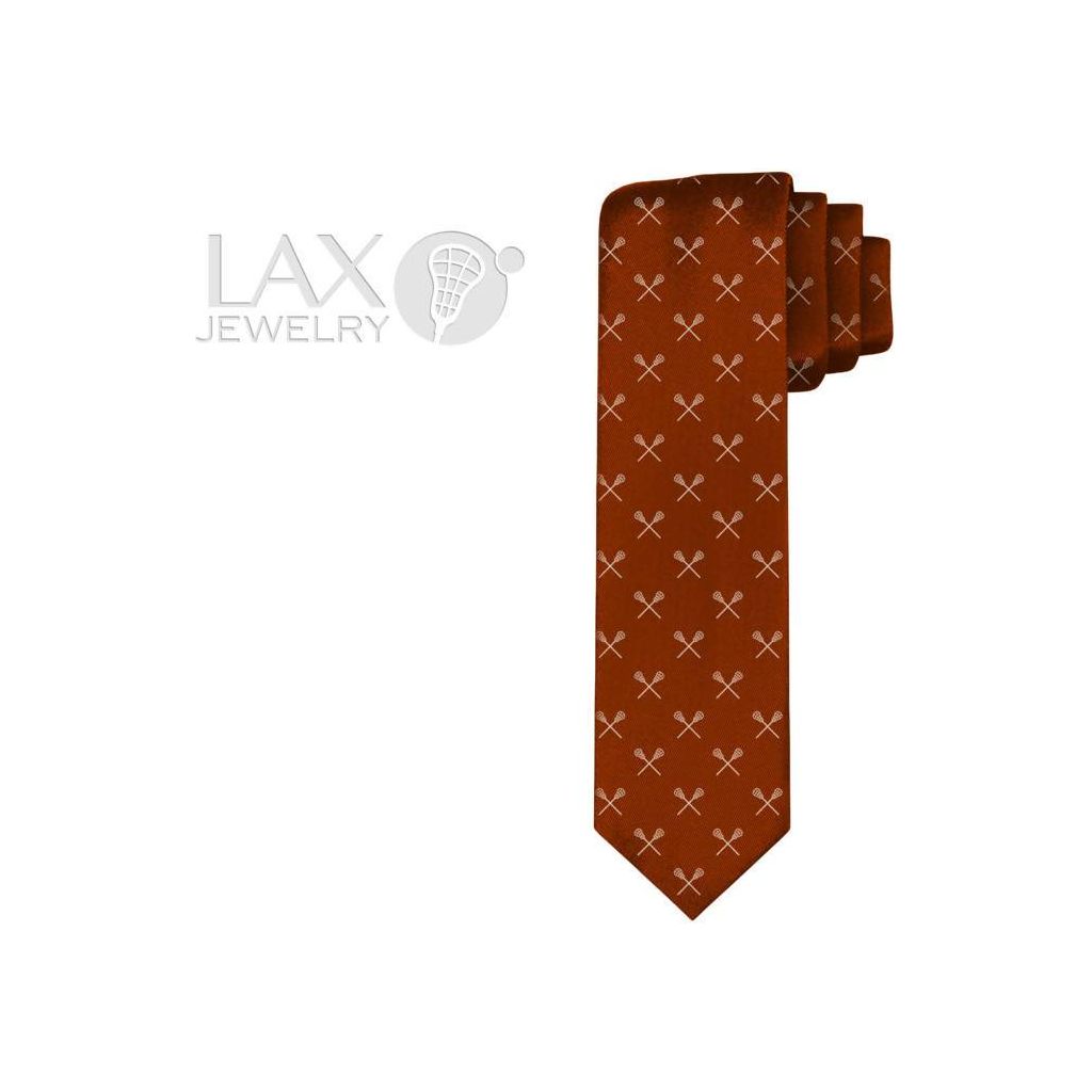Lacrosse Tie Lax Tie Red