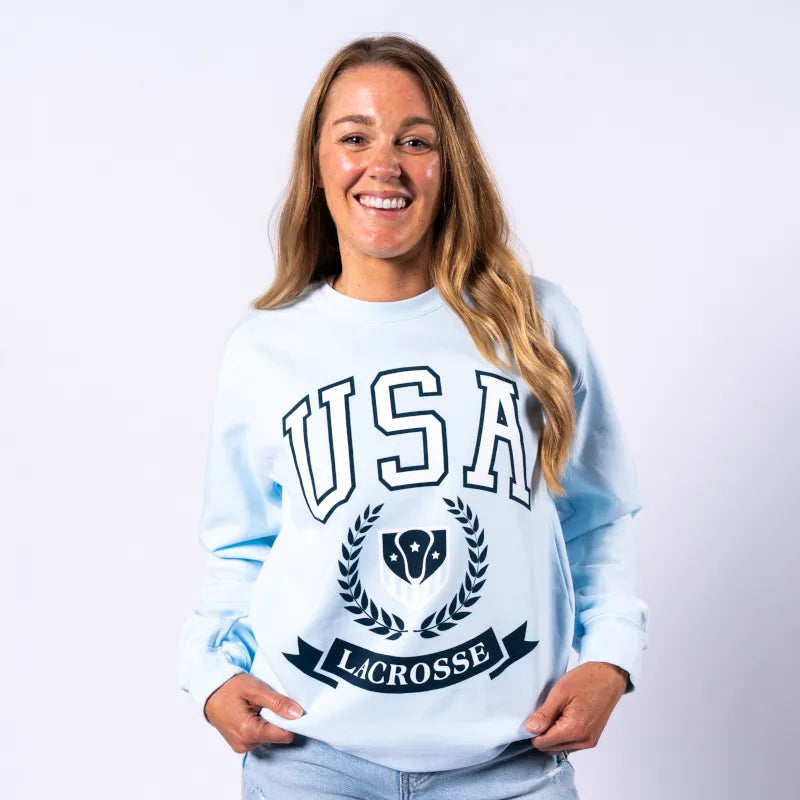 USA Lacrosse Cozy Vintage Sweatshirt