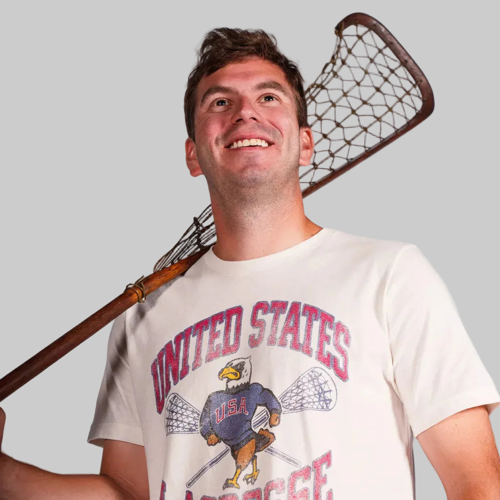 USA Lacrosse Vintage Eagle Tee