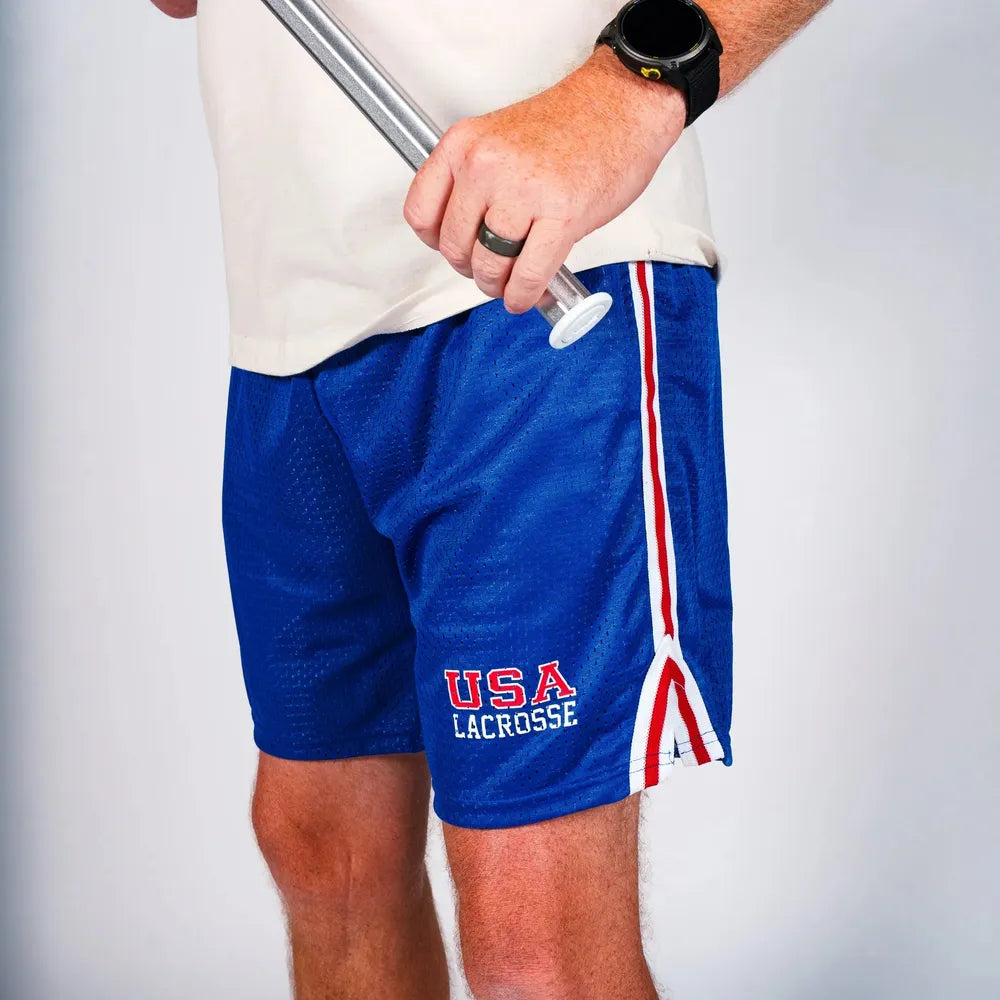 USA Lacrosse Vintage Mesh Shorts