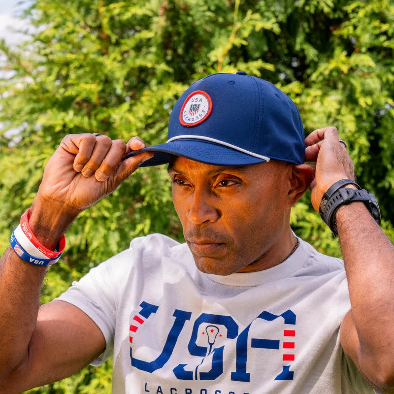 USA Lacrosse 1998 Vintage Rope Hat