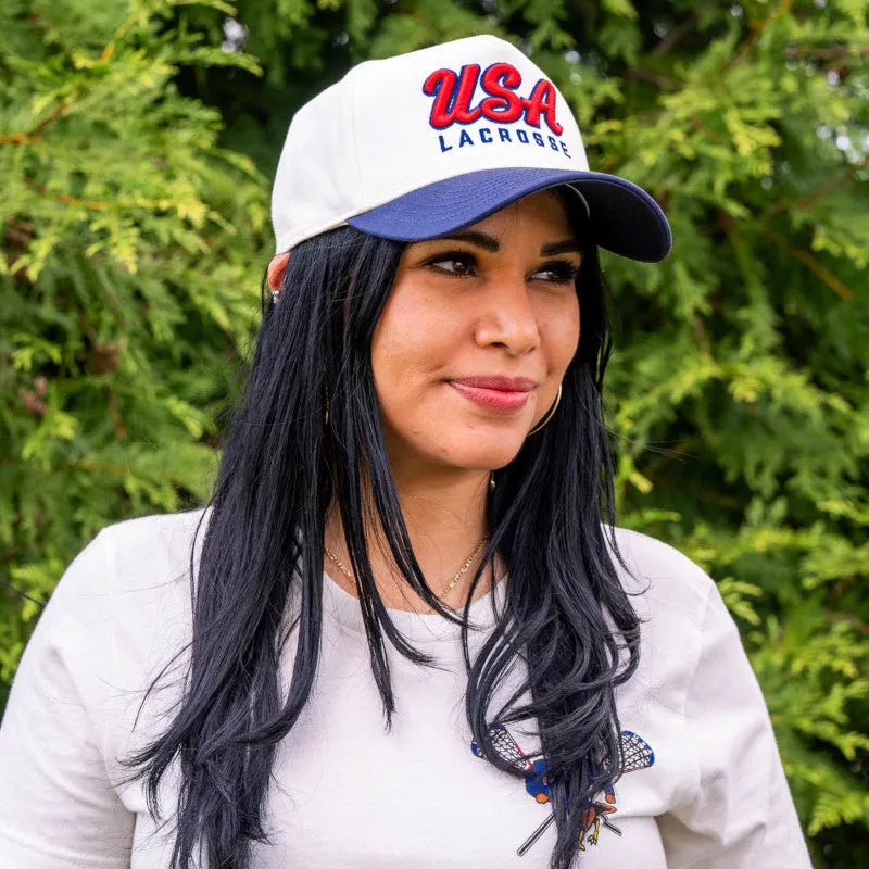 USA Lacrosse Patriotic Two-Tone Hat