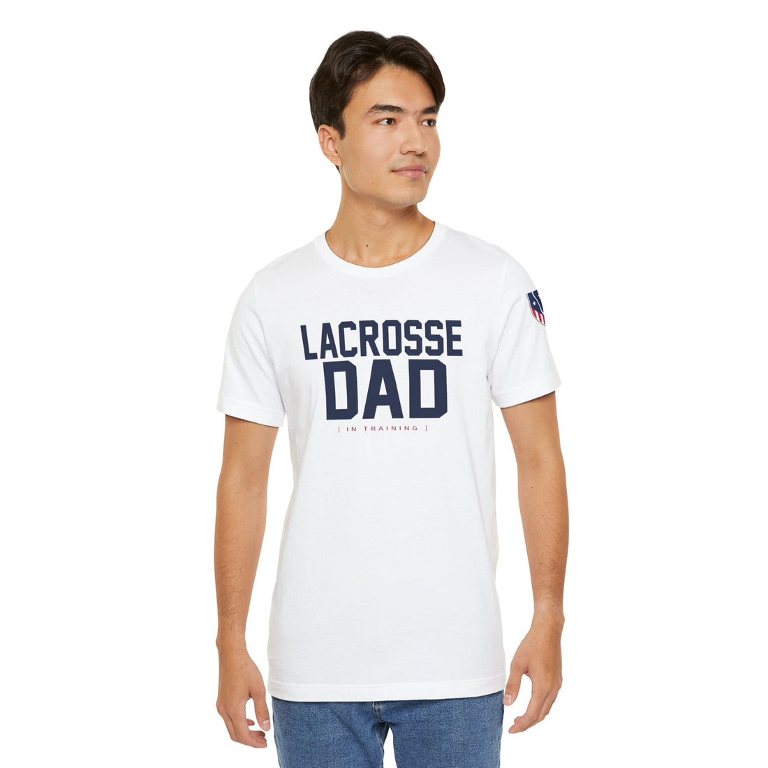 Lacrosse Dad in Training Tee
