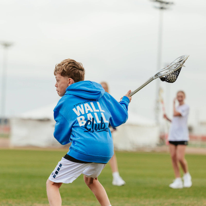 USA Lacrosse Wall Ball Club Youth Hoodie