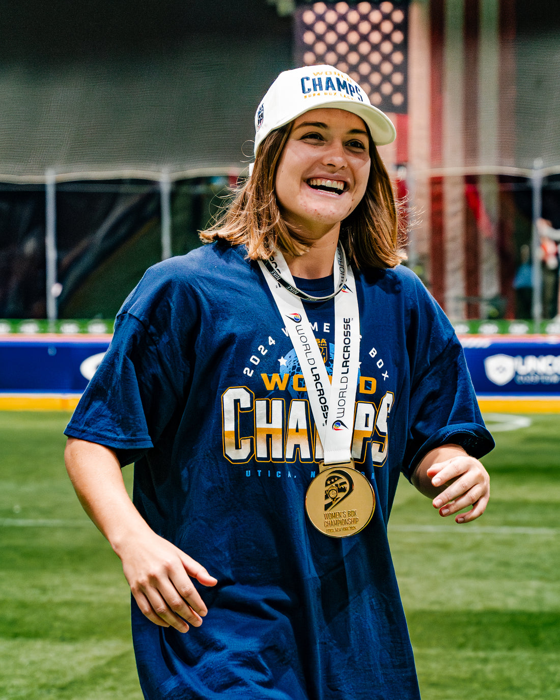 2024 U.S. Women's Box Lacrosse World Champions Official Tee