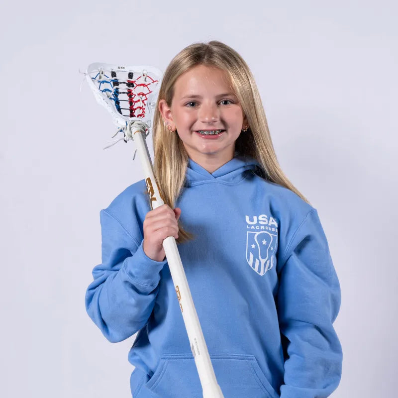 USA Lacrosse Wall Ball Club Youth Hoodie