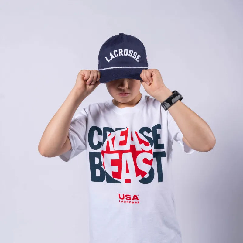 Lacrosse Embroidered Rope Hat