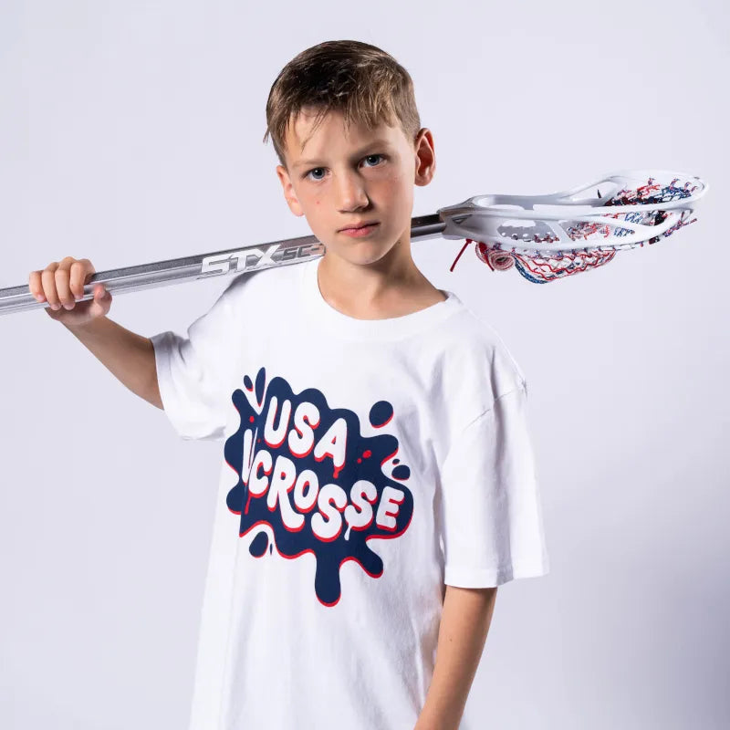 USA Lacrosse Splatter Youth T-Shirt