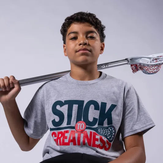 Stick To Greatness Youth Tee | USA Lacrosse