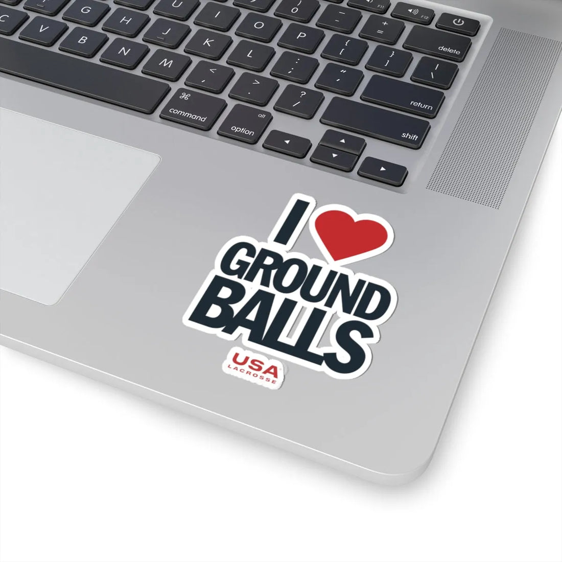 I Love Ground Balls Sticker