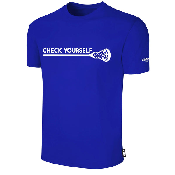 Check Yourself Lacrosse Tee