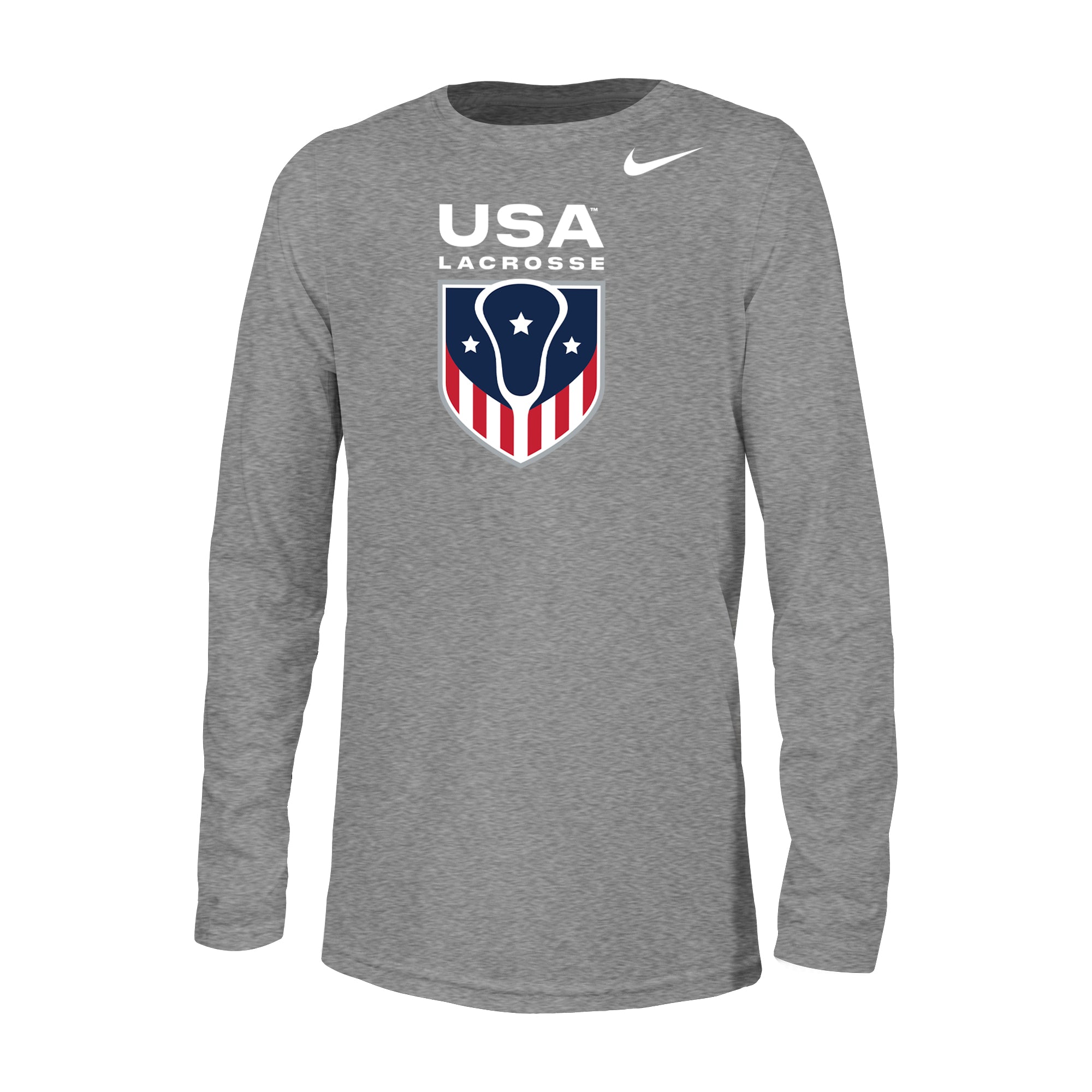 Youth USA Lacrosse Nike Dri-FIT Legend Long Sleeve