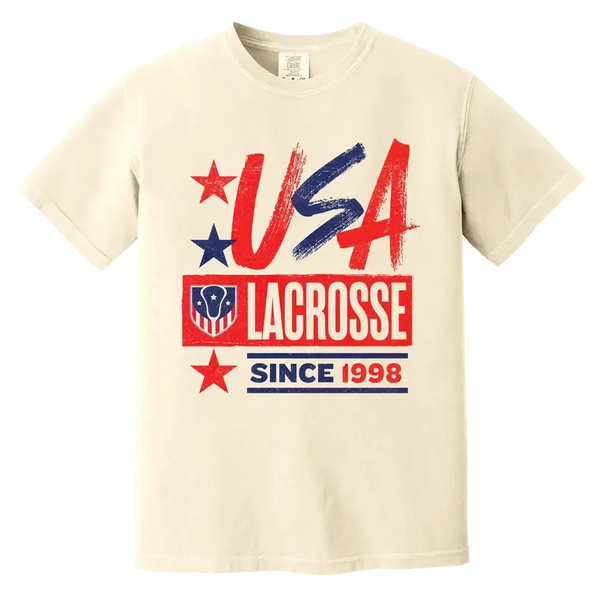 USA Lacrosse Vintage Relaxed Fit T-Shirt