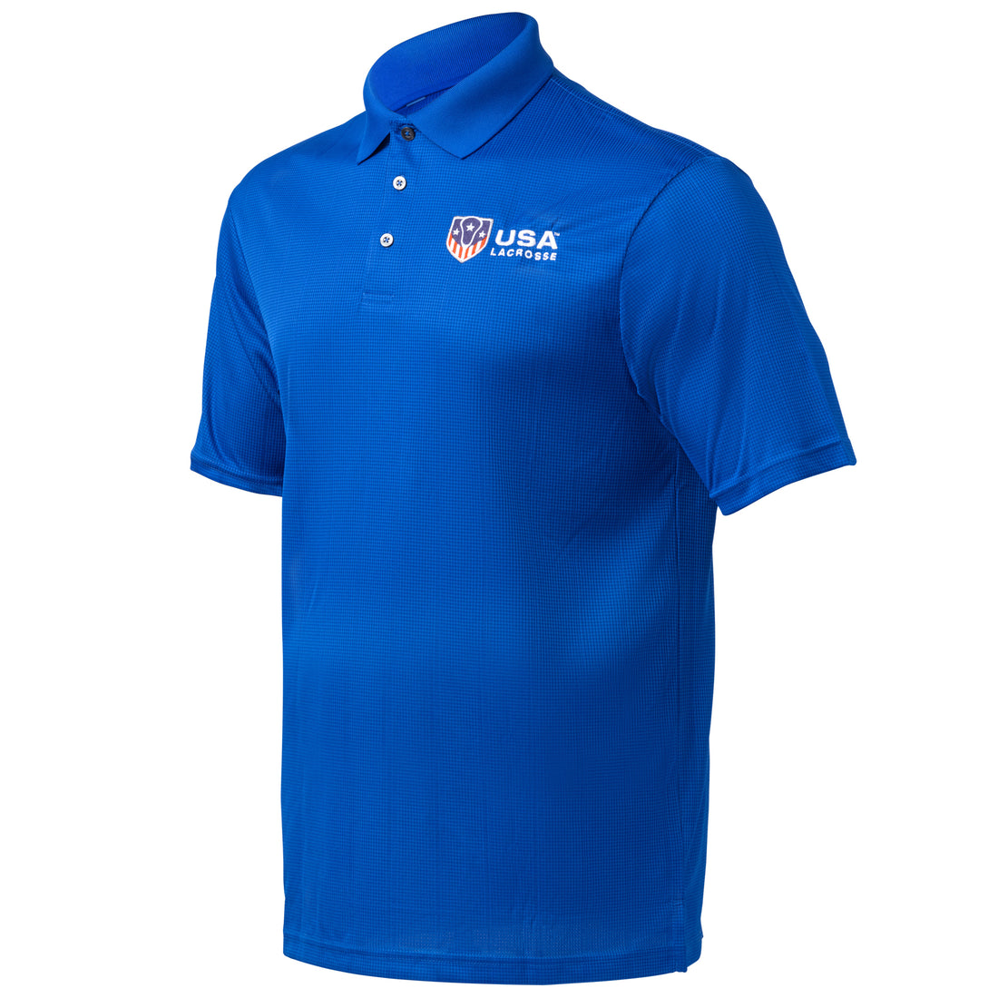 USA Lacrosse Performance Fine Jacquard Polo