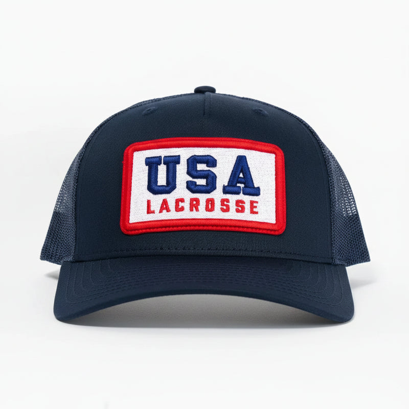 USA Lacrosse Patriotic Trucker Hat