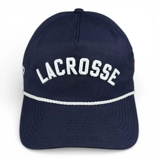 Lacrosse Embroidered Rope Hat