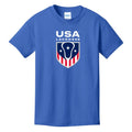 Youth USA Lacrosse Cotton Short Sleeve