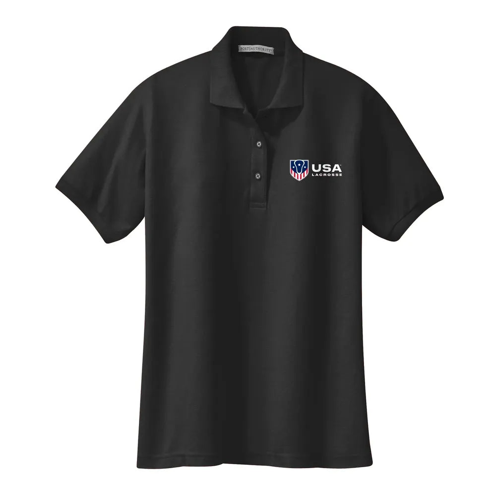 Women's USA Lacrosse Blend Polo