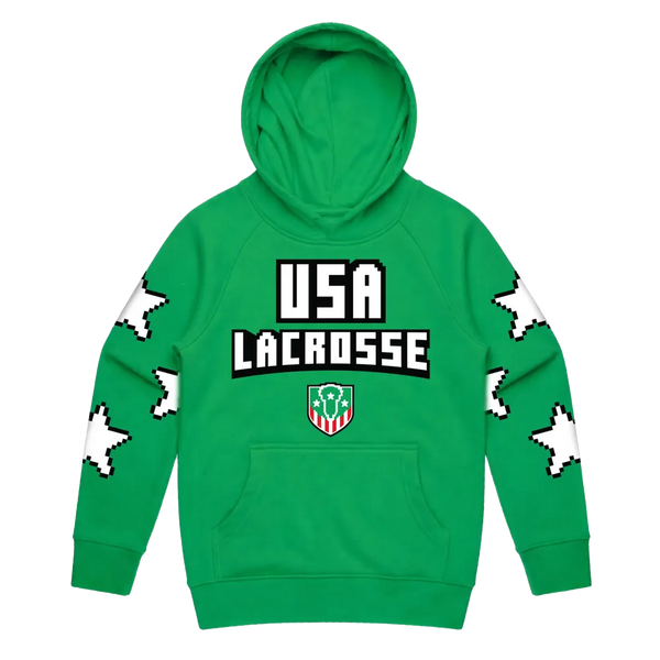 Built Different Lax Player Youth Hoodie