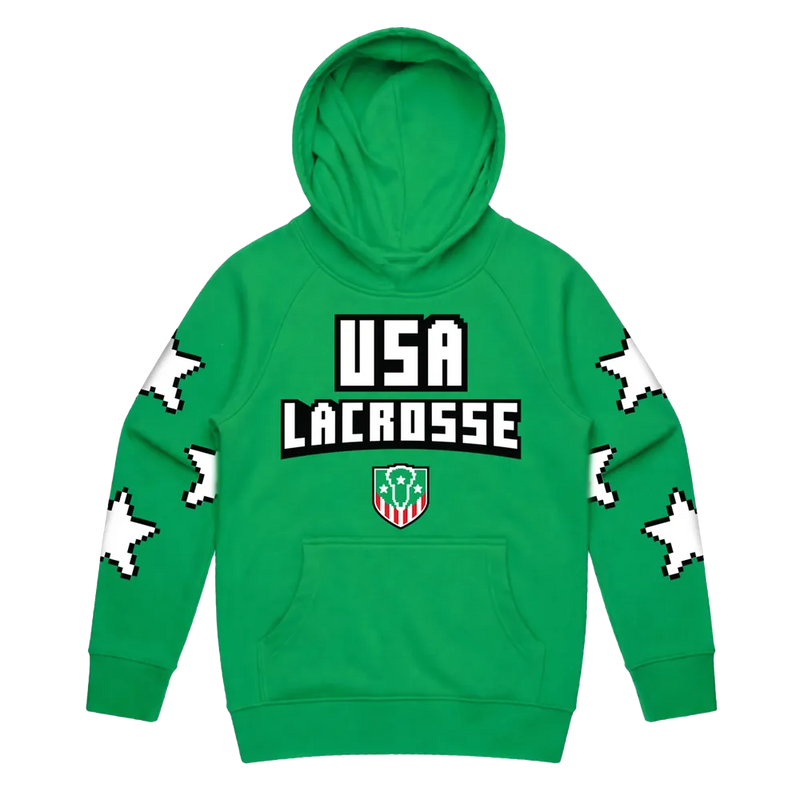 Built Different Lax Player Youth Hoodie