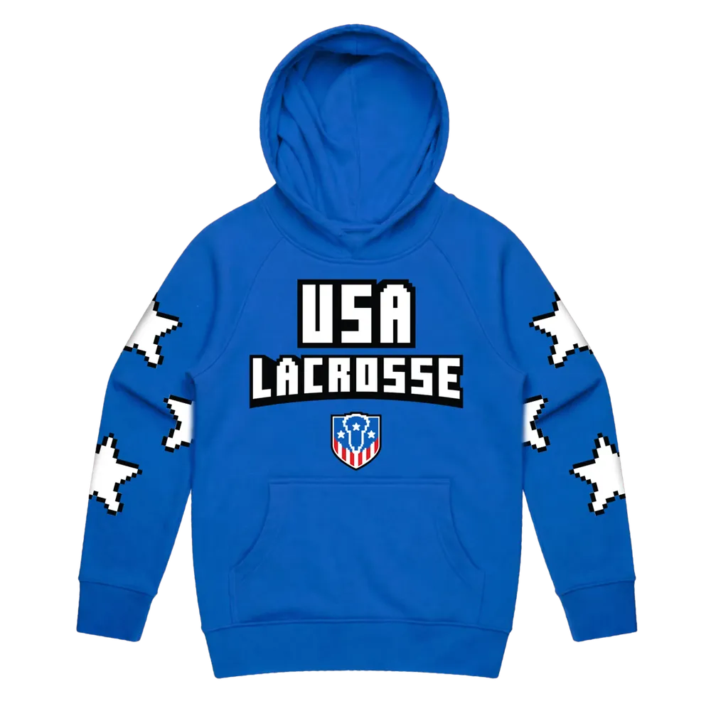 Built Different Lax Player Youth Hoodie
