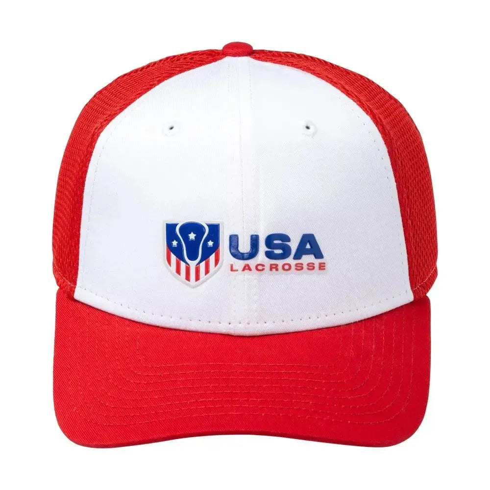 USA Lacrosse New Era Raised Vinyl Logo Hat