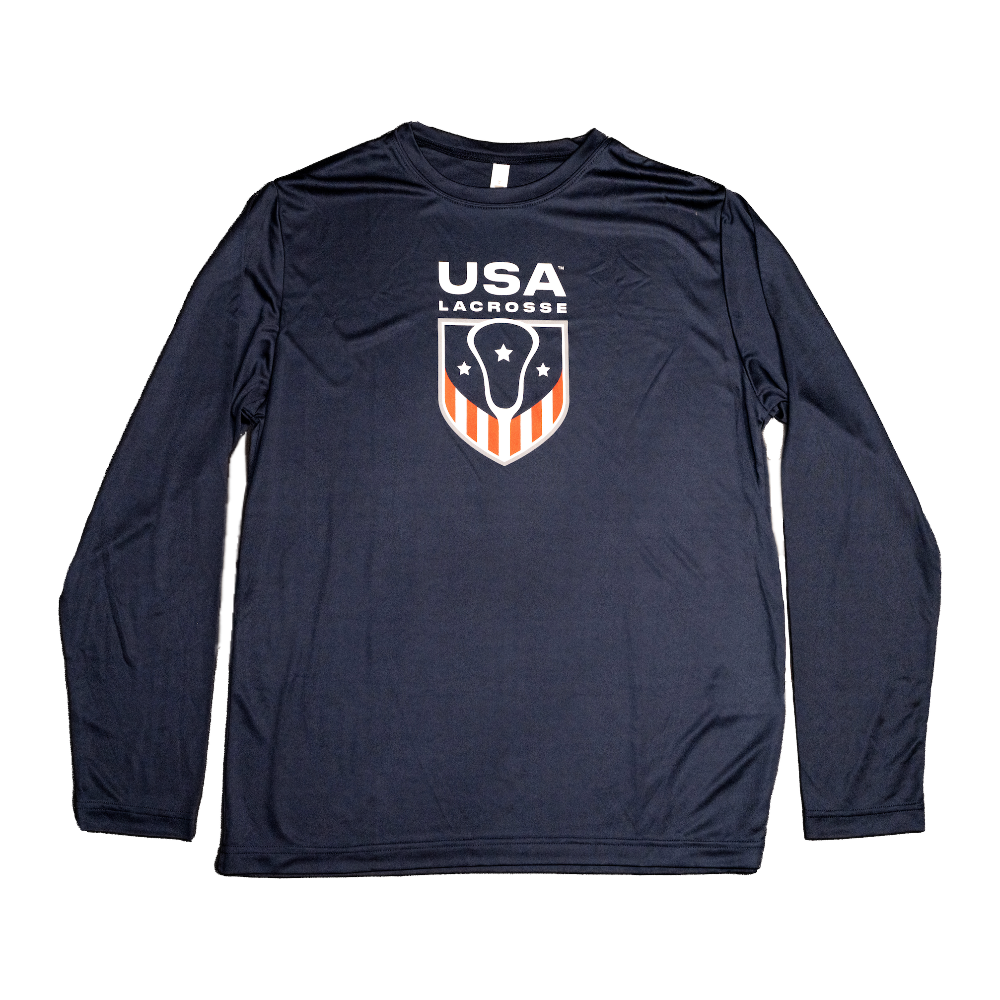 Adult's USA Lacrosse Cotton 365 Long Sleeve*