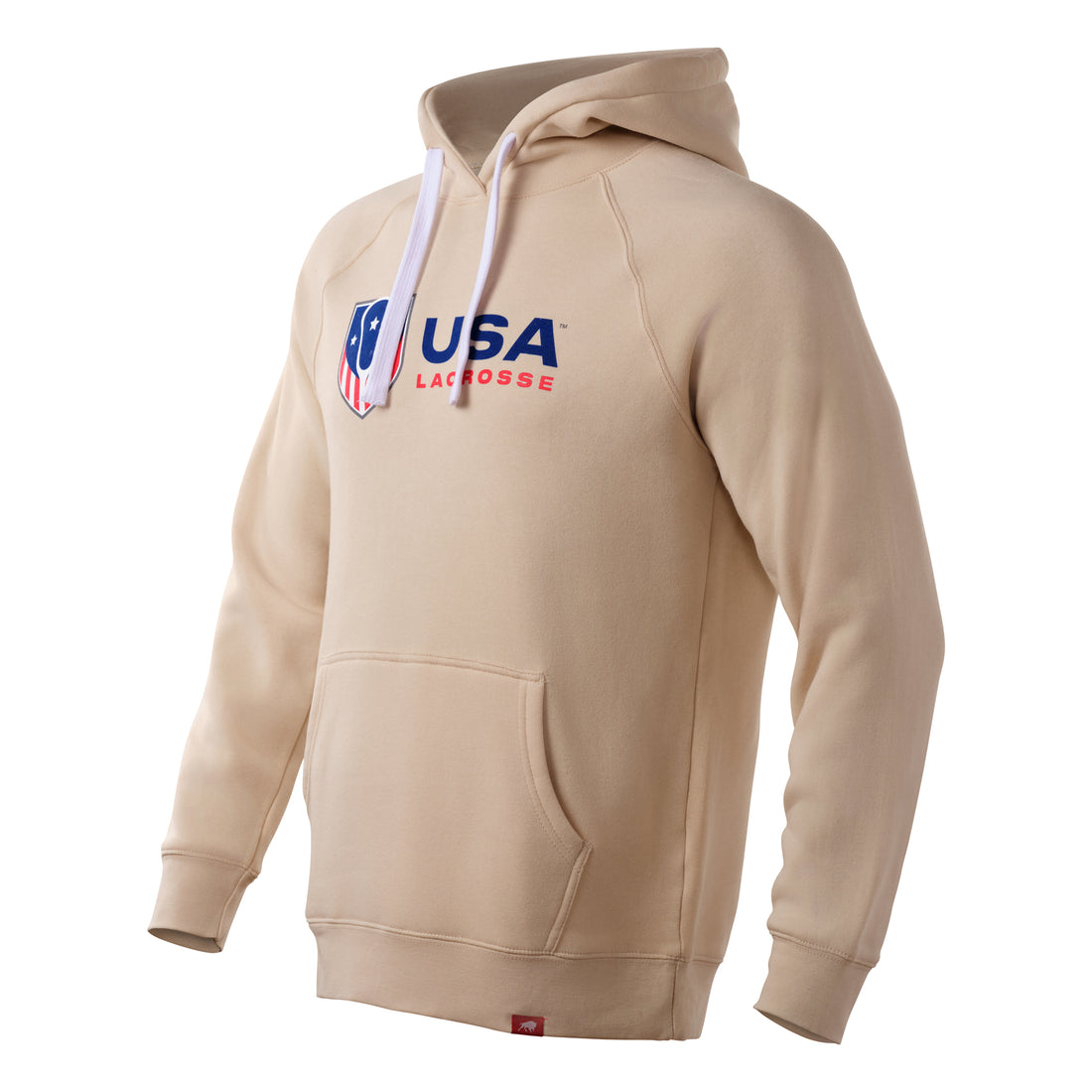 Adult's USA Lacrosse Sportiqe Tri-Blend Fleece Pullover Hoodie