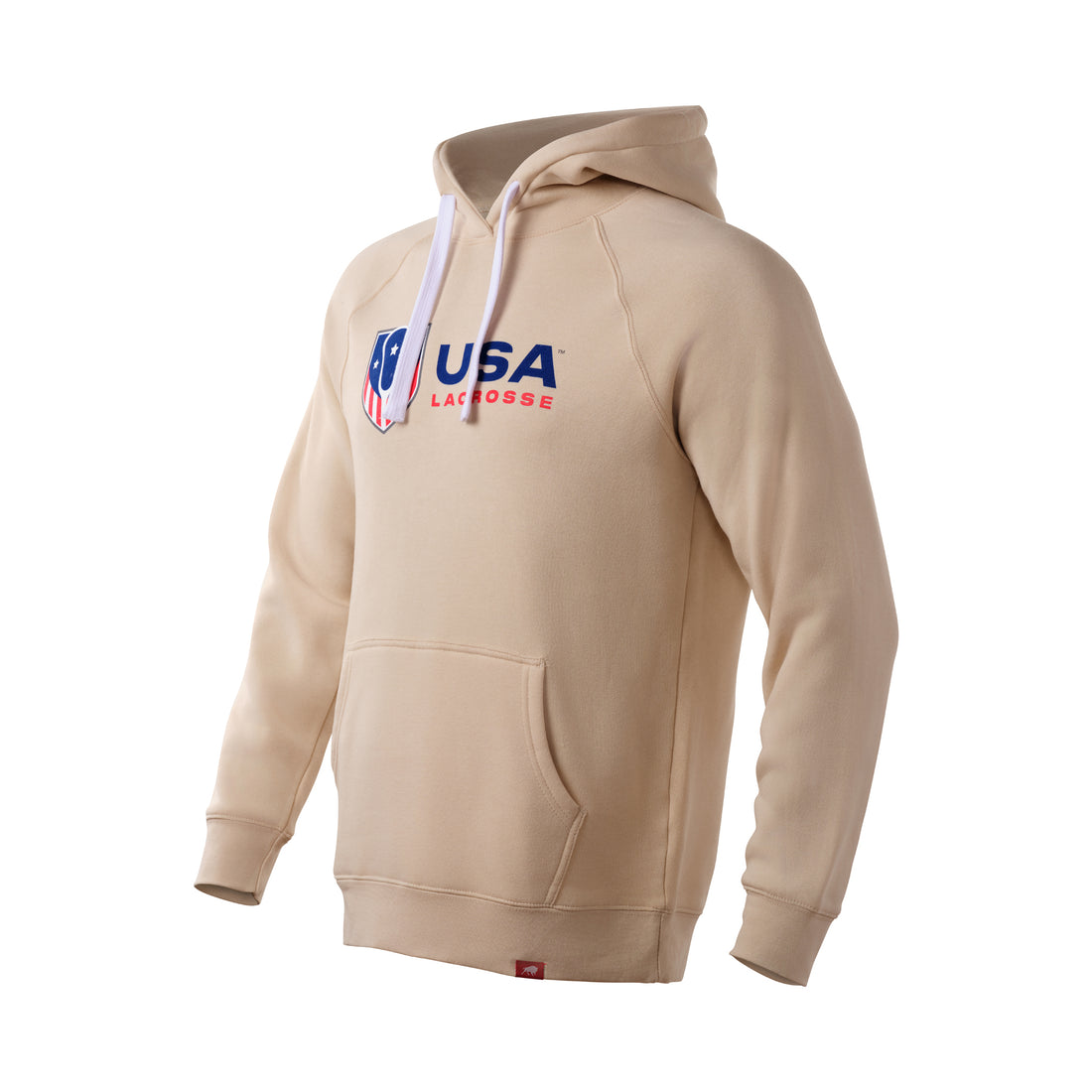 Adult's USA Lacrosse Sportiqe Tri-Blend Fleece Pullover Hoodie