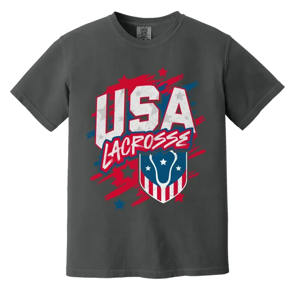 USA Lacrosse Stars & Stripes Vintage Tee