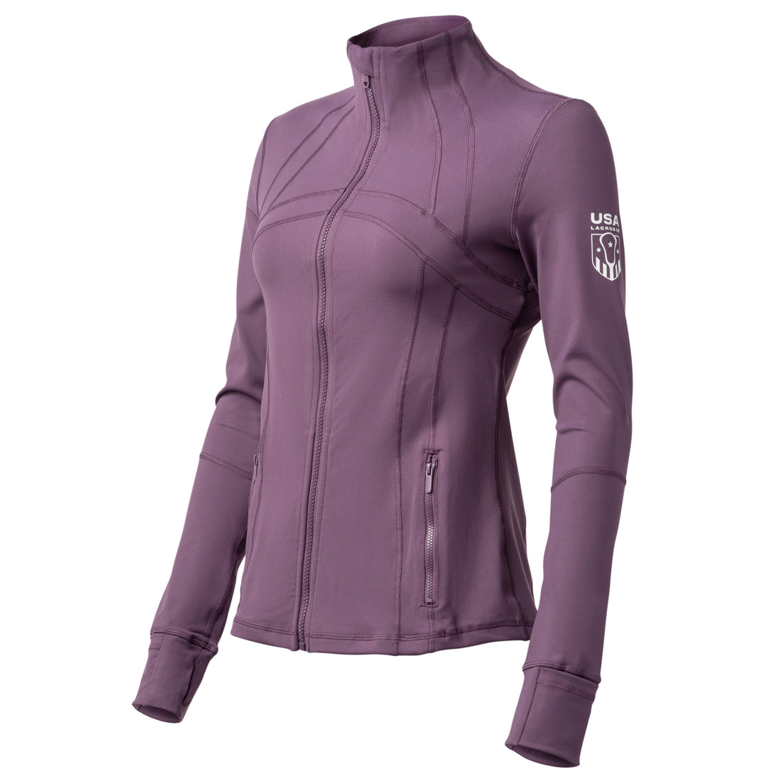 Women's USA Lacrosse Full Zip Scuba Jacket