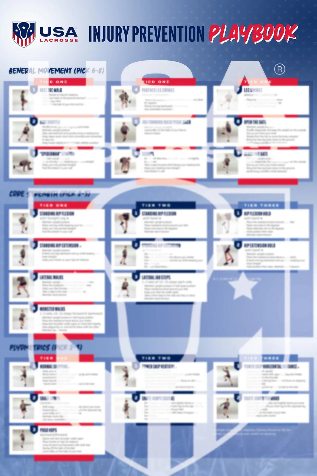 LaxFit Injury Prevention Wall Posters