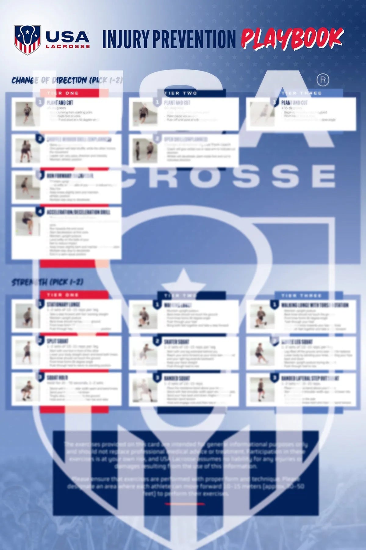 LaxFit Injury Prevention Wall Posters