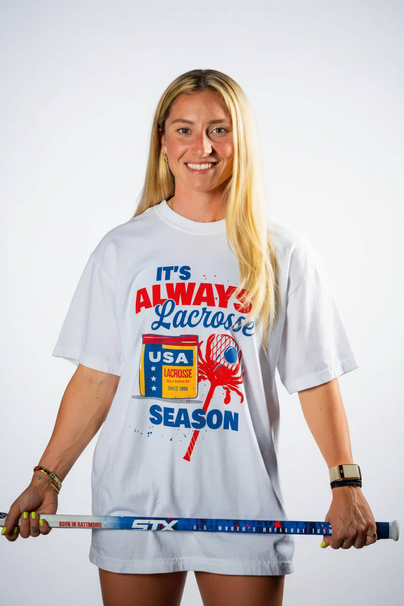 It’s Always Lacrosse Season Unisex T-Shirt