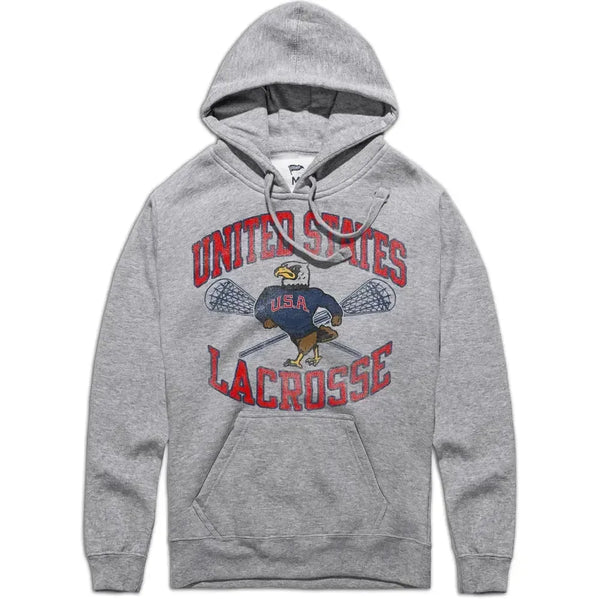 USA Lacrosse Vintage Eagle Hoodie