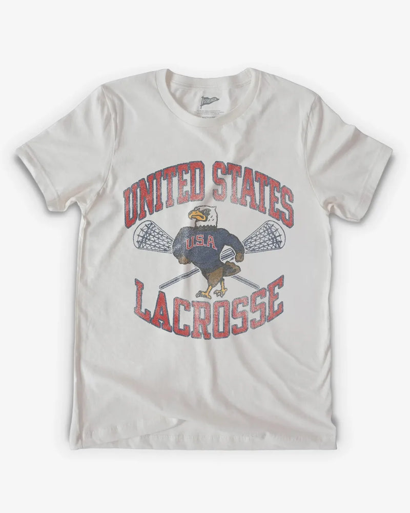USA Lacrosse Vintage Eagle Tee