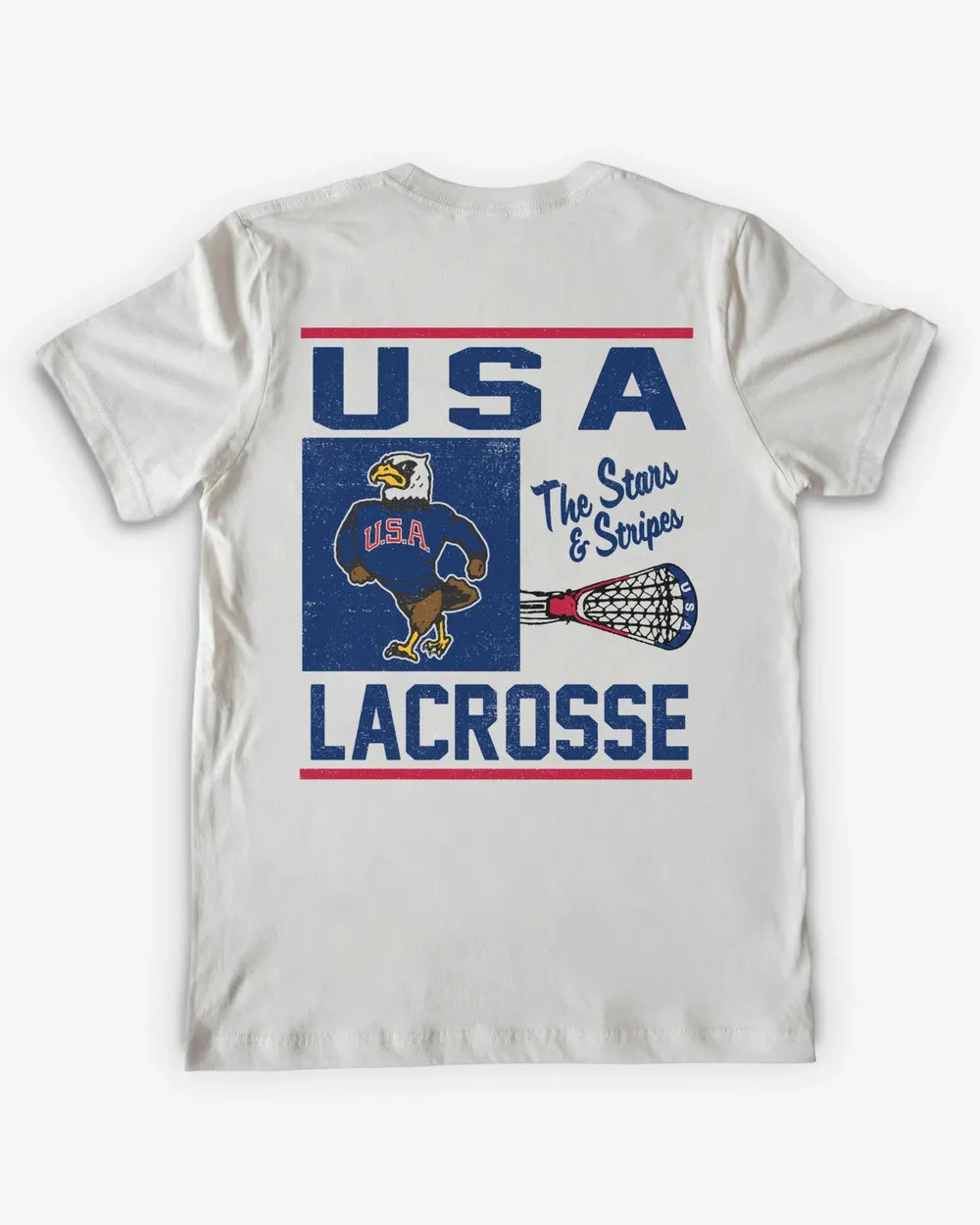 USA Lacrosse Vintage Hi-Wall Tee