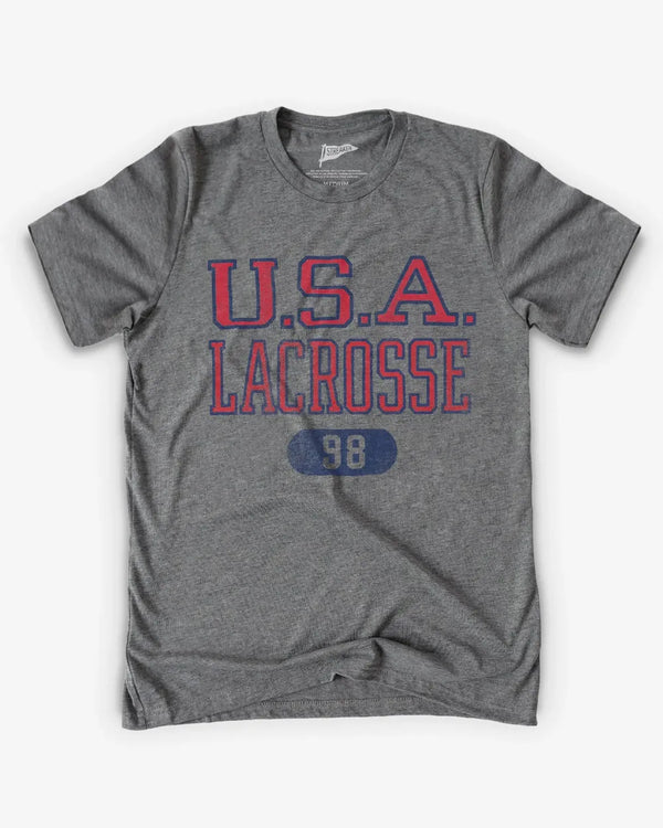 USA Lacrosse Vintage Locker Room Tee