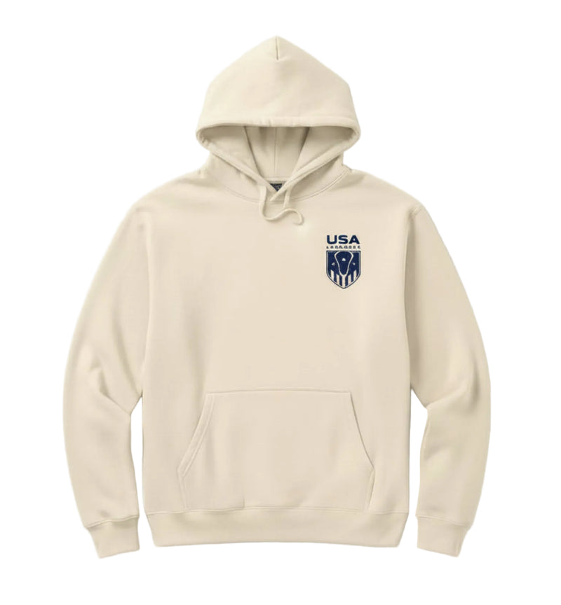 USA Lacrosse Club Vintage Cotton Hoodie