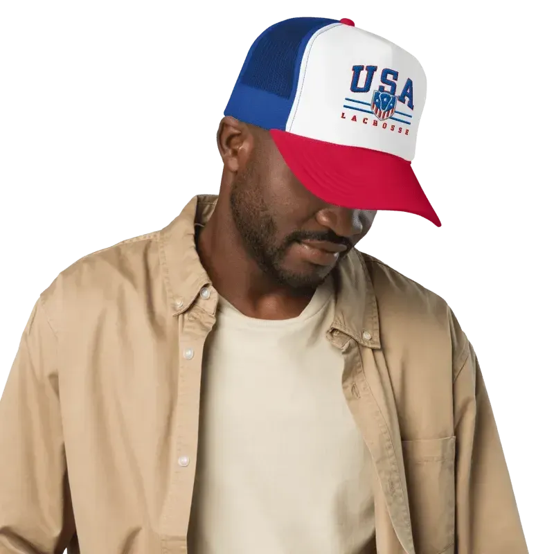USA Lacrosse 1998 Vintage Trucker Hat