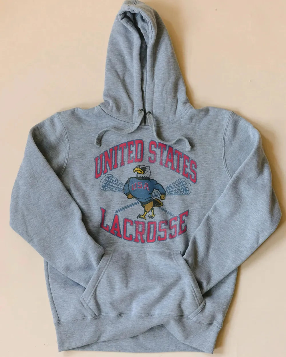 USA Lacrosse Vintage Eagle Hoodie