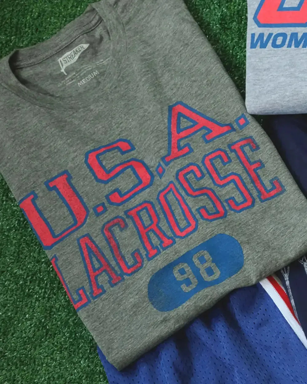 USA Lacrosse Vintage Locker Room Tee